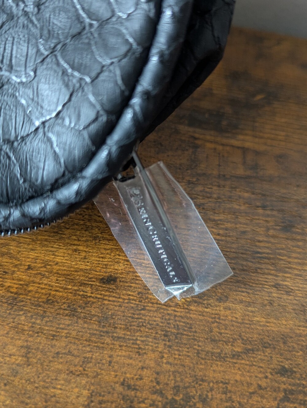 SkinCeuticals Black Faux Snakeskin Cosmetic Case - Picture 5 of 5